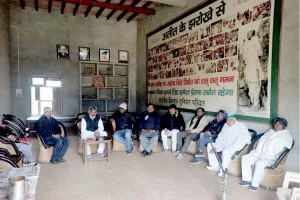 भारत जोड़ो यात्रा में शामिल हुए यूपी के सैकड़ों भाकियू योद्धा, मेहमान नवाजी कर यात्रा को दी विदाई