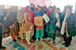 साध-संगत ने 51 जरूरतमंदों को वितरित किया राशन