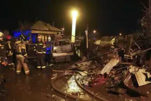 रूसी सेना का विमान दुर्घटनाग्रस्त