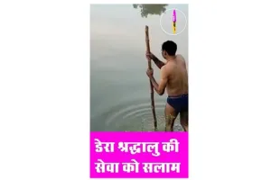 देखें, डेरा श्रद्धालु ने किस तरह अपनी जान पर खेलकर बेजुबान को दी नई जिन्दगी, वीडियो हुआ वायरल