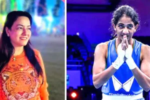 विश्व चैंपियन नीतू घनघस को हनीप्रीत इन्सां ने ऐसे दी बधाई, नीतू घनघस ने कहा- सबसे पहले उधारी चुकाएंगी