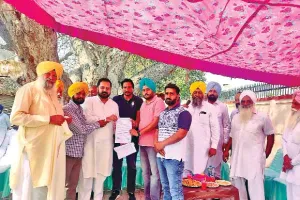 विधायक ने 9 गांवों को 52.17 लाख रूपये की ग्रांटों के चैक किए जारी
