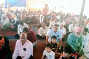 बैकुंठपुर में मनाई डेरा सच्चा सौदा के स्थापना माह की खुशी