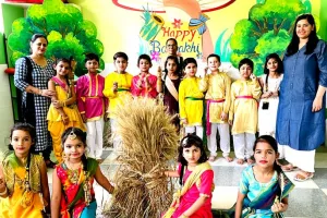 प्रताप स्कूल में बैसाखी व डॉ भीमराव आंबेडकर जयंती मनाई