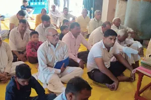 कण्डेला में आयोजित हुई ब्लॉक कैराना की मासिक नामचर्चा