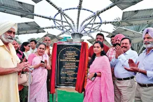 पटियाला की खूबसूरती को चार चांद लगाएगा ठीकरीवाला चौंक में लगा सोलर ट्री: साक्षी साहनी