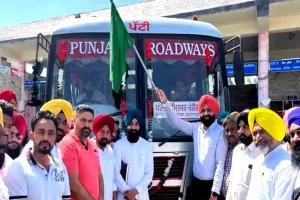 पट्टी से शिमला के लिए पहली बार शुरू हुई पंजाब रोडवेज की बस सेवा