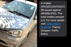 सावधान ! घर खड़ी कार का कट रहा चालान, जानिए क्या है माजरा?