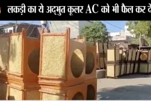 Wooden air cooler: आम आदमी का लकड़ी का ‘एसी’
