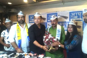 कांग्रेस के पार्षद जाकिर सैफी  हुए “आप” के