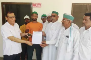 भारतीय किसान यूनियन असली ने राष्ट्रपति को संबोधित ज्ञापन एसडीएम को सौंपा