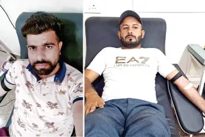 रक्तदान कर ऋषव इन्सां व सुखविन्दर इन्सां ने बचाई दो मरीजों की जान