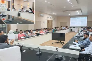 कलेक्ट्रेट सभागार में मुख्य विकास अधिकारी की अध्यक्षता में जिला पोषण समिति की हुई बैठक