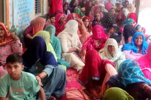 सत्संग भंडारा माह के उपलक्ष्य में धमतान साहिब की ब्लॉक स्तरीय नामचर्चा का आयोजन