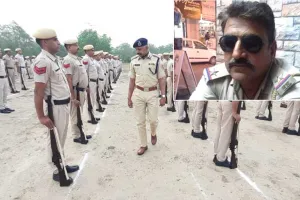 फतेहाबाद में पुलिस लाइन में परेड करते एएसआई की मौत