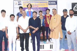 राज्य फैनसिंग चैम्पियनशिप : दूसरे दिन महेश, चिराग व आर्यन ने जीता स्वर्ण पदक