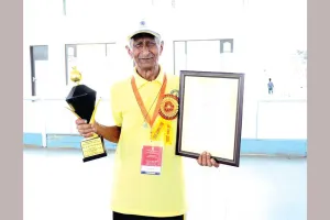 ईलम चंद इन्सां ने फिर लगाई मेडलों की झड़ी