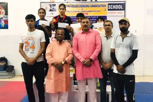 राज्य स्तरीय फेंनसिंग प्रतियोगिता का समापन, हिसार रहा चैम्पियन 