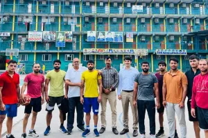 वर्ल्ड रैंकिंग कुश्ती चैम्पियनशिप के लिए प्रताप स्कूल खरखौदा का आशु किर्गिस्तान रवाना