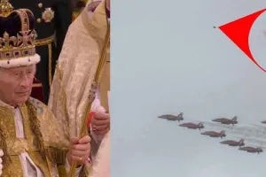 किंग चार्ल्स तृतीय के राज्याभिषेक के दौरान दिखा कुछ ऐसा, जिसे देख हड़कंप मच गया