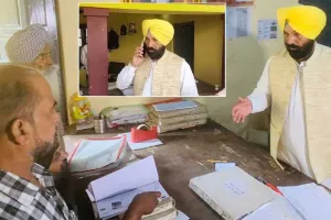 विधायक सिद्धू ने पटवारखाने में रेड