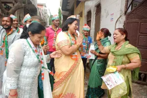 गाजियाबाद को स्वच्छ, भ्रष्टाचार मुक्त, प्रदूषणमुक्त बनाना मेरी प्राथमिकता: पुष्पा रावत 