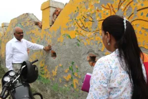 जिलाधिकारी ने किया नैथला गौशाला का औचक निरीक्षण