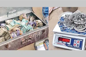 सर्च अभियान: नशा तस्कर की झुग्गी में मिले 12.80 लाख नकद और गहने