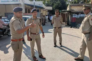 कैराना में एसपी ने परखी न्यायालय की सुरक्षा-व्यवस्था