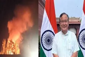 Manipur Violence: केंद्रीय मंत्री रंजन के घर में अज्ञात लोगों ने लगाई आग