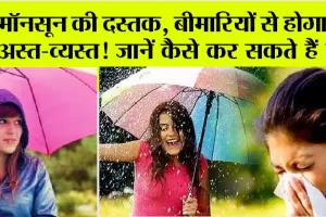 Monsoon Health Tips: मॉनसून की दस्तक के बाद, बीमारियों से होगा जीवन अस्त-व्यस्त! जानें क्या है बचाव के उपाय?