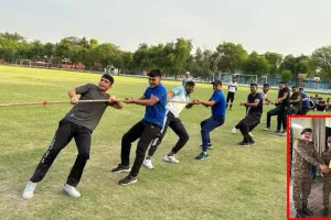 एनसीसी प्रशिक्षण कैंप : रस्साकशी में प्रताप स्कूल खरखौदा ने सोनीपत को हराया