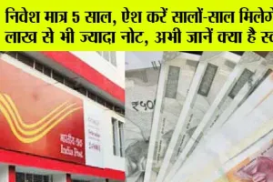 Post Office Scheme: ये सरकारी स्कीम है कमाल, कर देगी आपको मालामाल