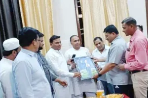 चेयरमैन पति कुलदीप बालियान का गर्मजोशी से हुआ स्वागत