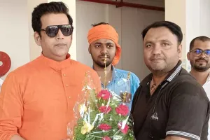 अभिनेता एवं सांसद रवि किशन का सम्मान