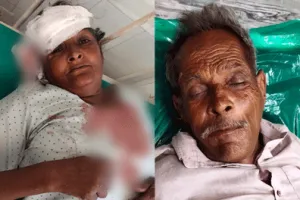 कार चालक ने बाइक सवार पति-पत्नी को मारी टक्कर, घायल