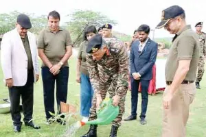 Tree Plantation : सेना ने जोधपुर में किया वृक्षारोपण