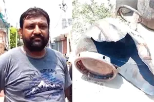 भयानक आग में से 5 लोगों को सुरक्षित बाहर निकाला