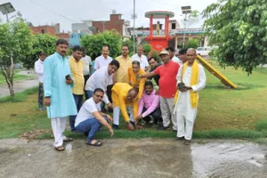 पौधरोपण कर मनाई डॉ श्यामा प्रसाद की जयंती