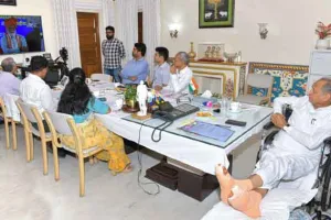 Ashok Gehlot: प्रधानमंत्री के कार्यक्रम में मुख्यमंत्री ने की विडियो कॉन्फ्रेन्स से शिरकत
