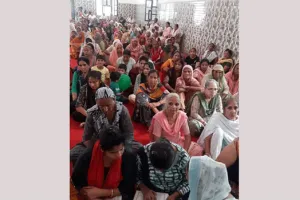 किशनपुरा की राधा कृष्ण धर्मशाला में बजा राम नाम का डंका