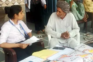Free Eye Checkup: 222 मरीजों की फ्री आंखों की जांच