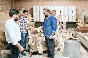 Tobacco Free Youth Campaign: सूरतगढ़ में तंबाकू फेक्ट्री पर छापा, करीब 10 हजार किलो तंबाकू सीज
