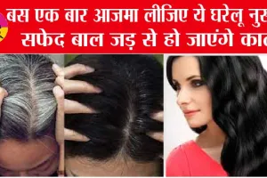 White Hair Solution: बस एक बार आजमा लीजिए ये घरेलू नुस्खा सफेद बाल जड़ से हो जाएंगे काले