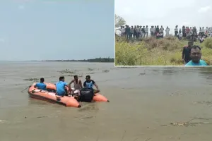 सनकी युवक ने गर्भवती पत्नी के साथ कार में बैठकर गंगा में लगाई छलांग