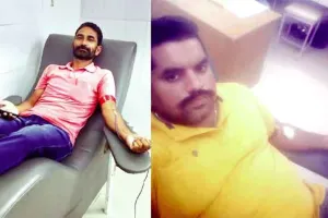 डेरा सच्चा सौदा के श्रद्धालुओं ने रक्तदान कर इलाज में किया सहयोग