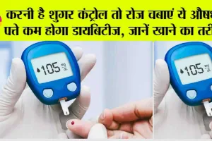 Blood Sugar Home Remedy: इसके चार पत्ते रोज चबा लो शुगर के लिए अमृत है…