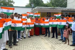ग्राम लौगा में मेरी माटी मेरा देश कार्यक्रम का हुआ आयोजन