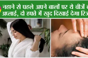 DIY Hair Spa: नहाने से पहले अपने बालों पर ये चीजें करें अप्लाई, दो हफ्ते में खुद दिखाई देगा रिजल्ट