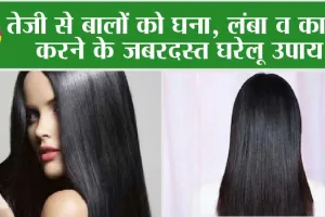 Hair Growth: तेजी से बालों को घना, लंबा व काला करने के जबरदस्त घरेलू उपाय